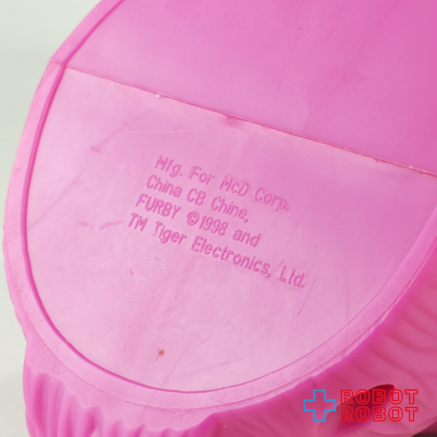 マクドナルド 1998 ファービー 顔面コントロール パープル × ピンク ハッピーミールトイ