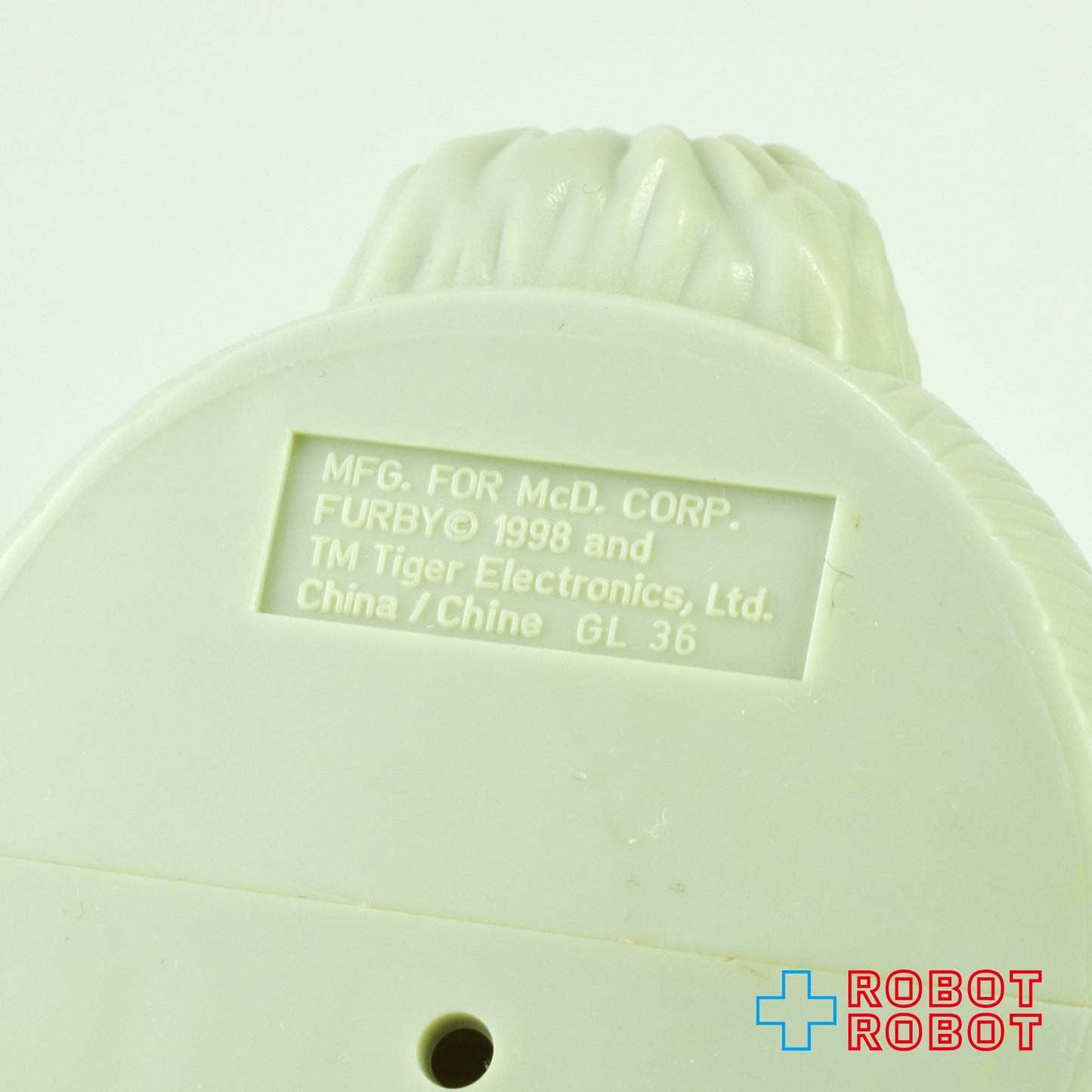 マクドナルド 1998 ファービー 顔面ムーブ グレー × ブラック ハッピーミールトイ