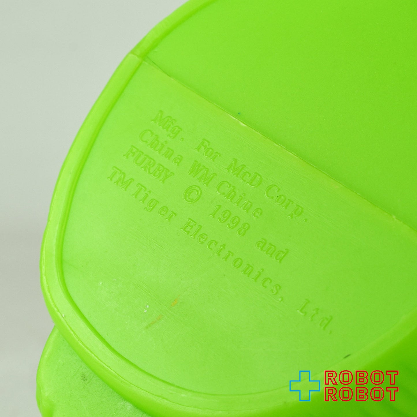 マクドナルド 1998 ファービー グリーン ハッピーミールトイ