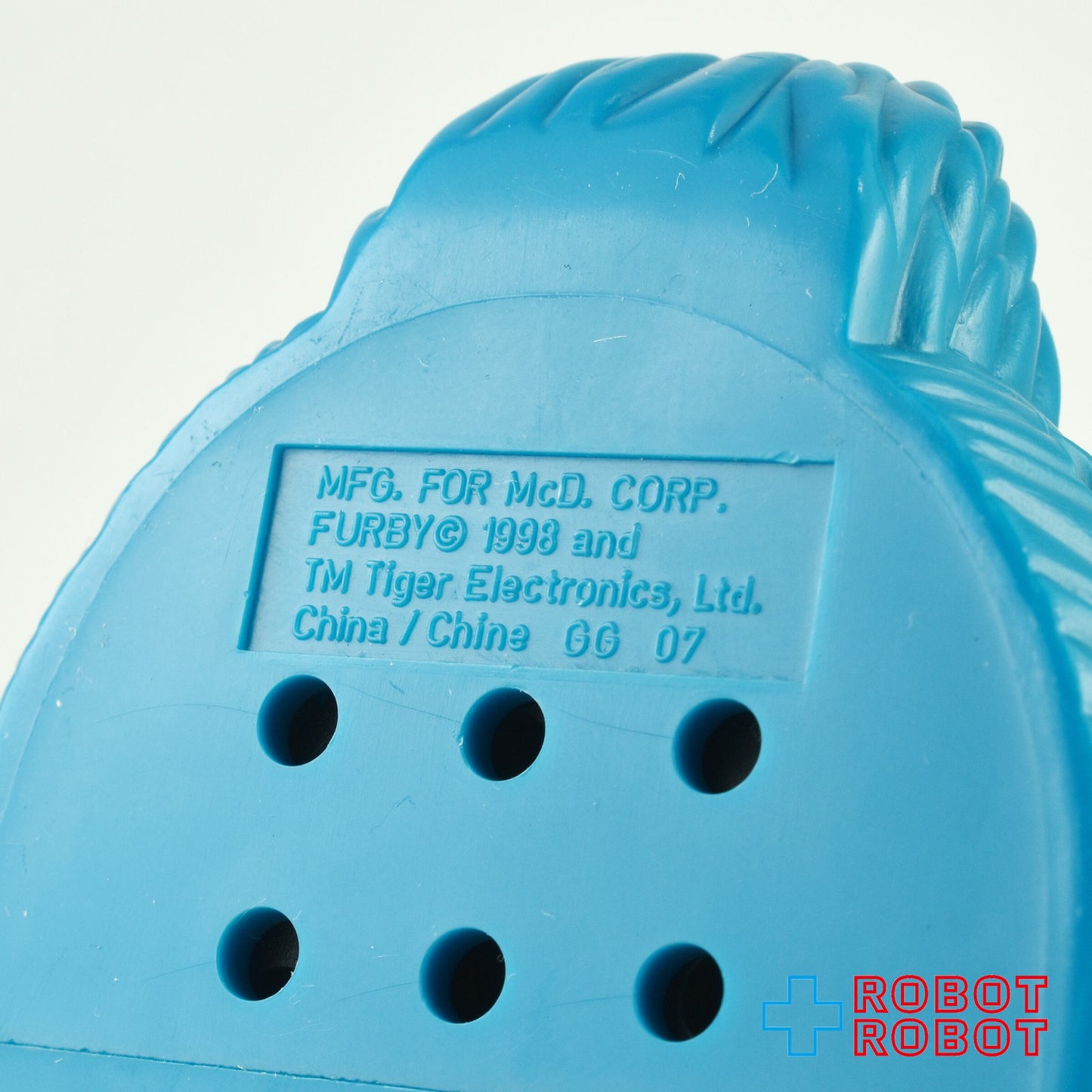 マクドナルド 1998 ファービー ブルー ハッピーミールトイ