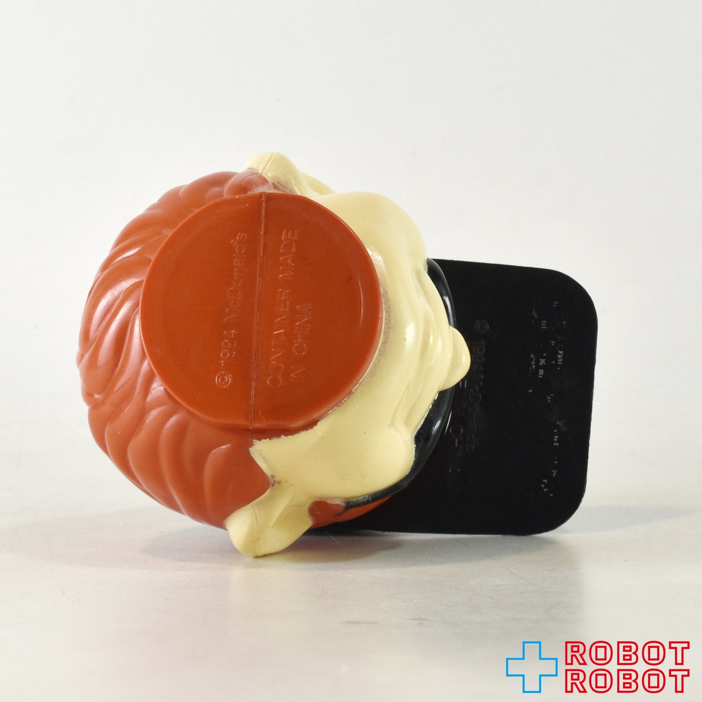 マクドナルド オーストラリア ヘッドコンテナ ハンバーグラー 黒キャップ ハッピーミールトイ