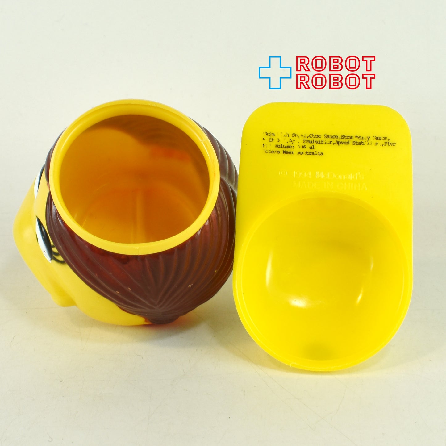 マクドナルド オーストラリア ヘッドコンテナ ハッピーミールトイ 4種セット