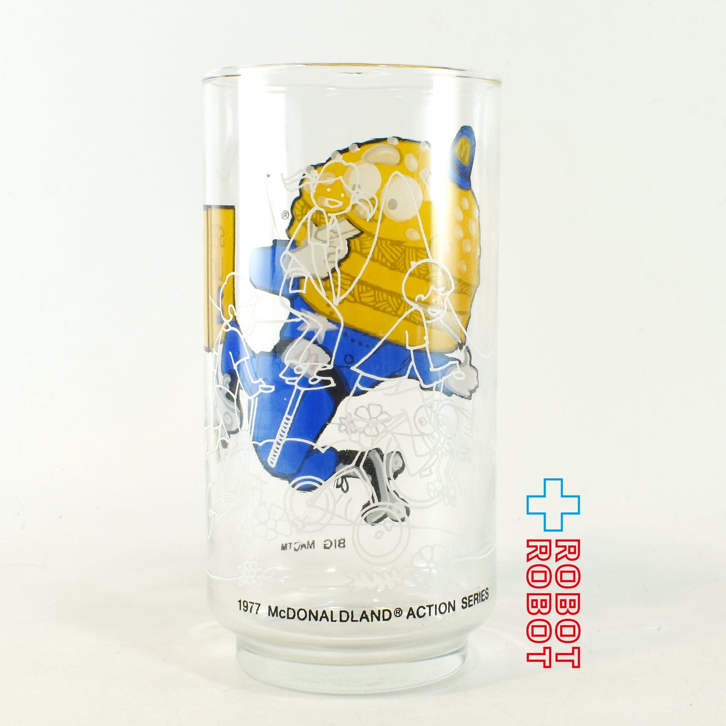 マクドナルド ビッグマックポリス アクションシリーズ シリーズ グラス ガラスコップ 1977