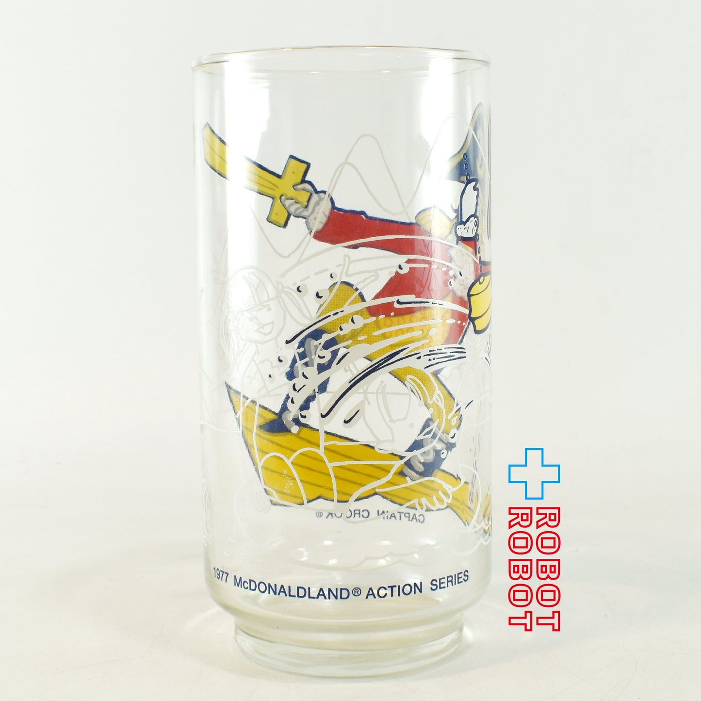マクドナルド キャプテン・クロック アクションシリーズ シリーズ グラス ガラスコップ 1977