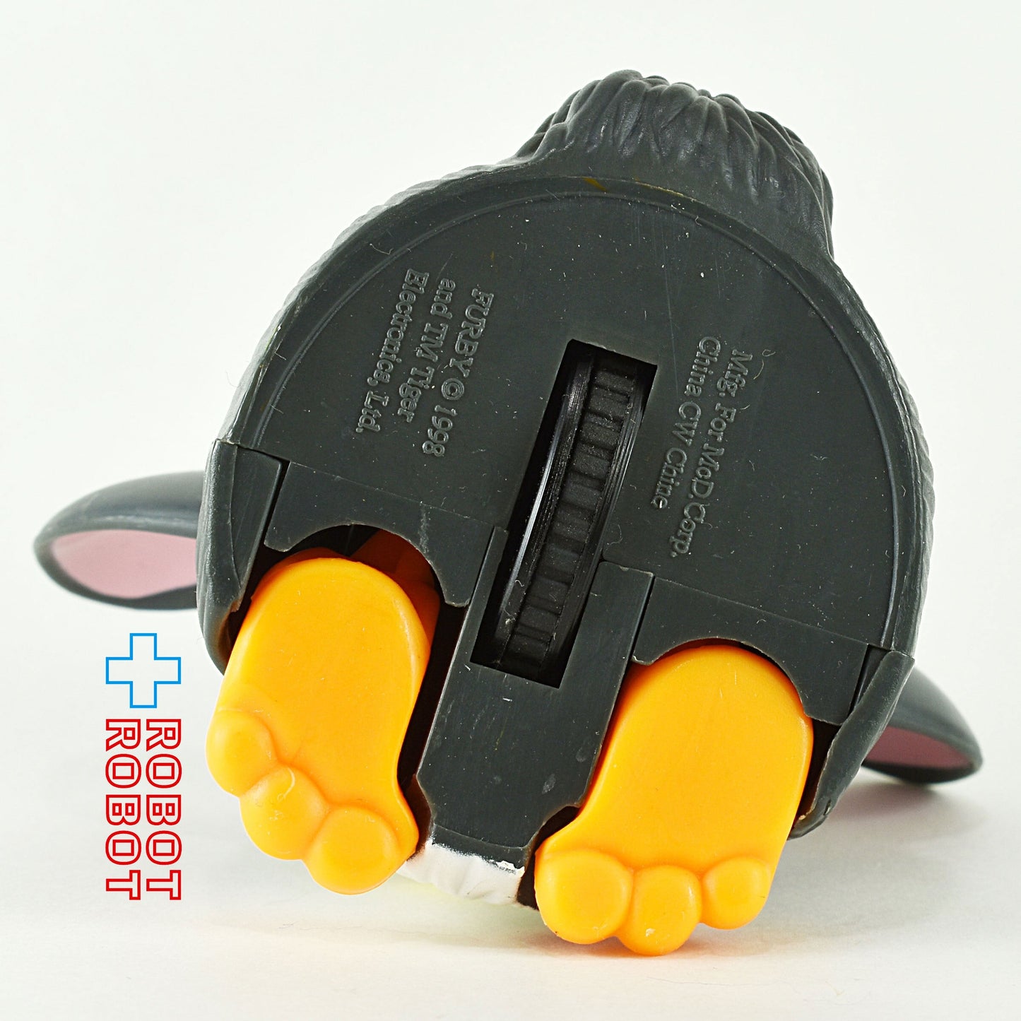 マクドナルド 1998 ファービー コロ走行 ダークグレイ x 白 ハッピーミールトイ