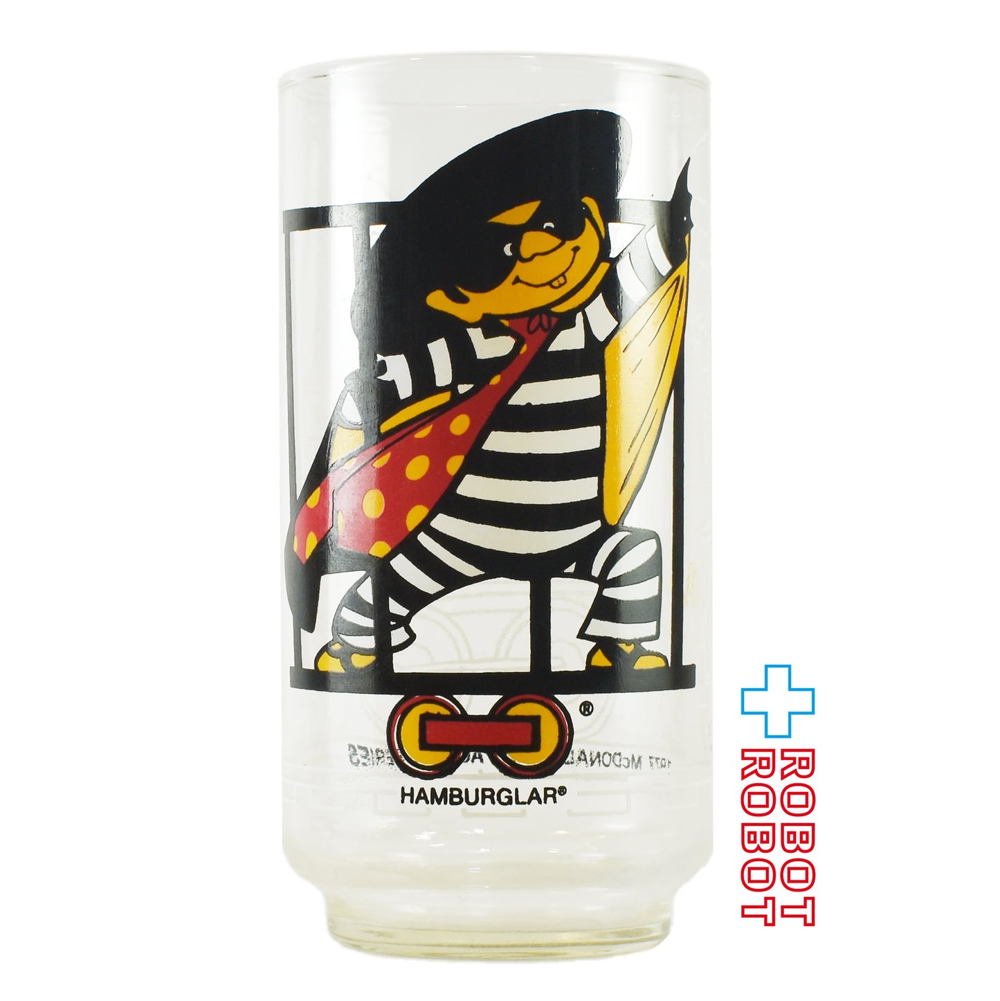 マクドナルド ハンバーグラー アクションシリーズ シリーズ グラス ガラスコップ 1977