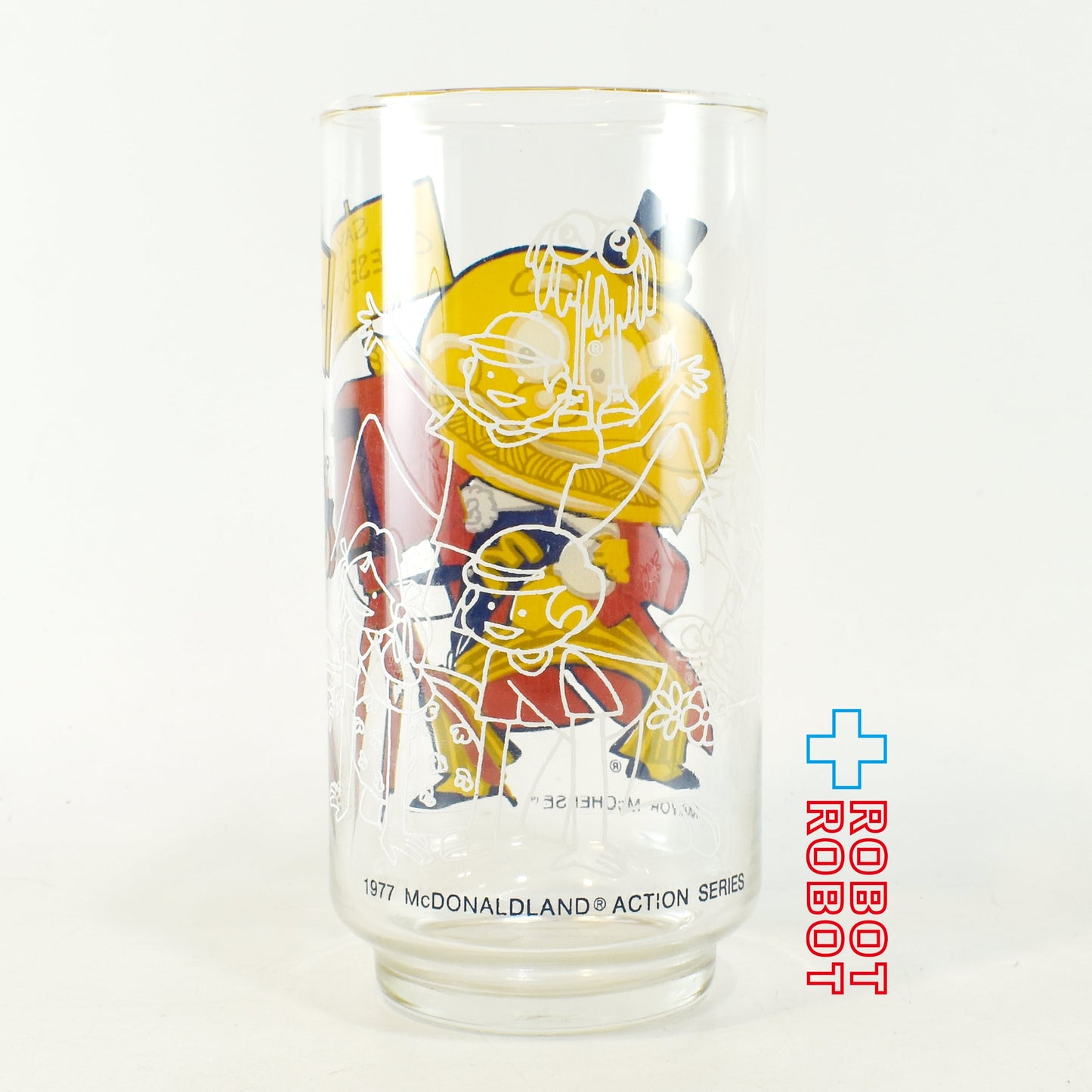 マクドナルド メイヤーマックチーズ アクションシリーズ シリーズ グラス ガラスコップ 1977