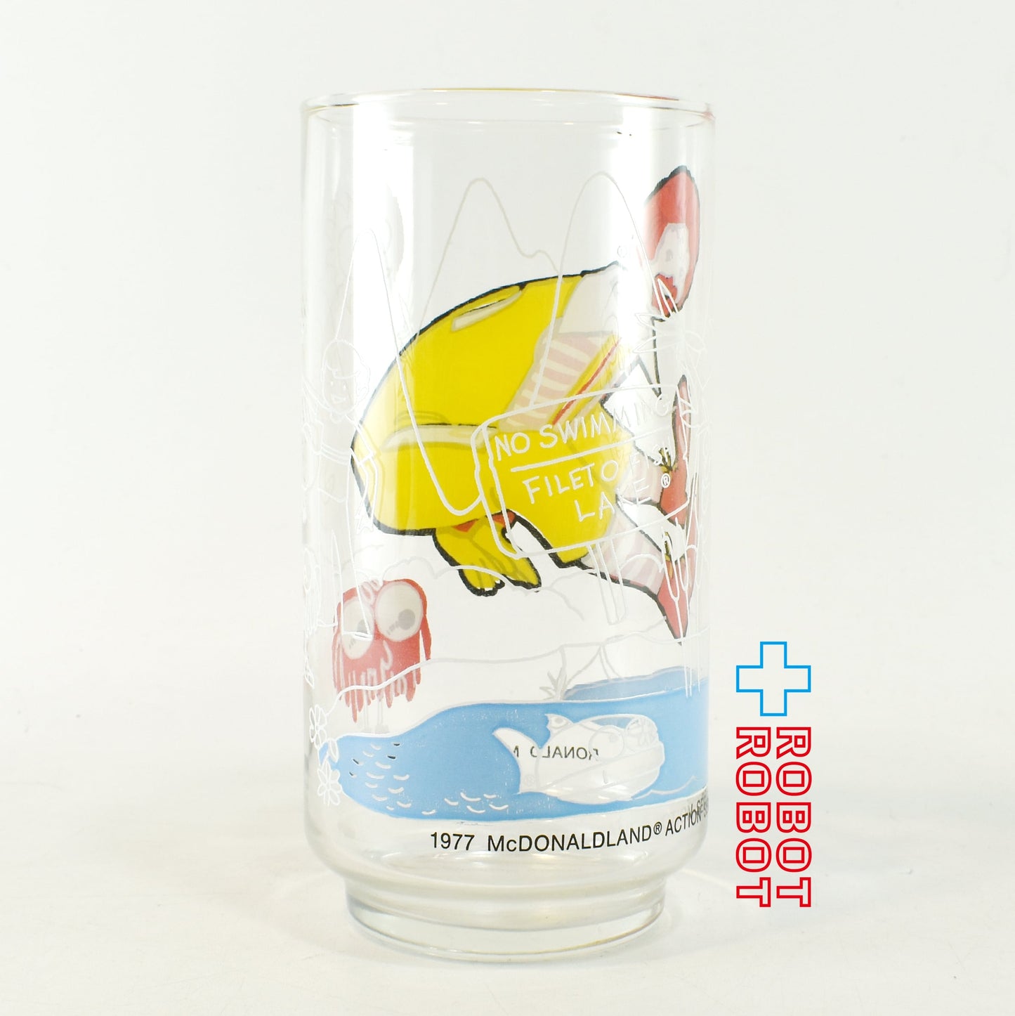 マクドナルド ロナルド アクションシリーズ シリーズ グラス ガラスコップ 1977