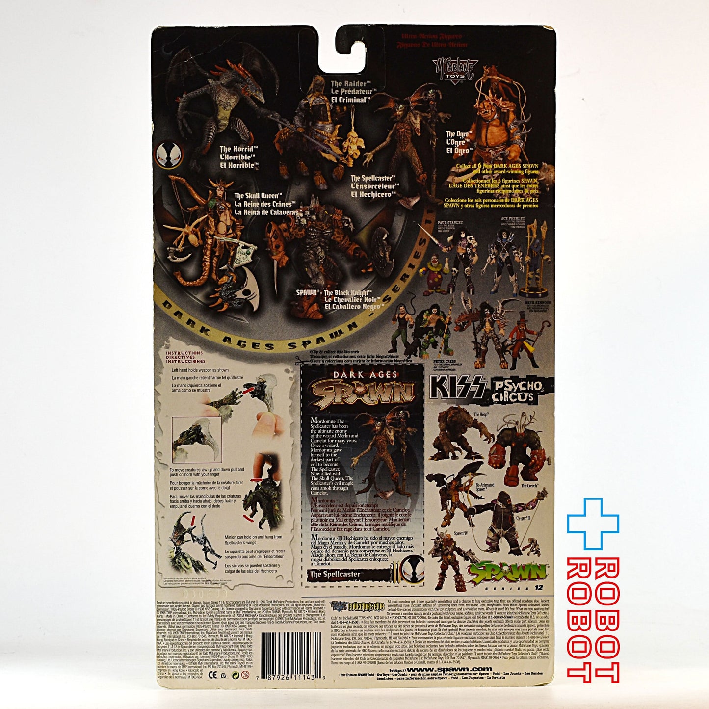 マクファーレン スポーン シリーズ11 ダークエイジ スペルキャスター リペイント アクションフィギュア 未開封