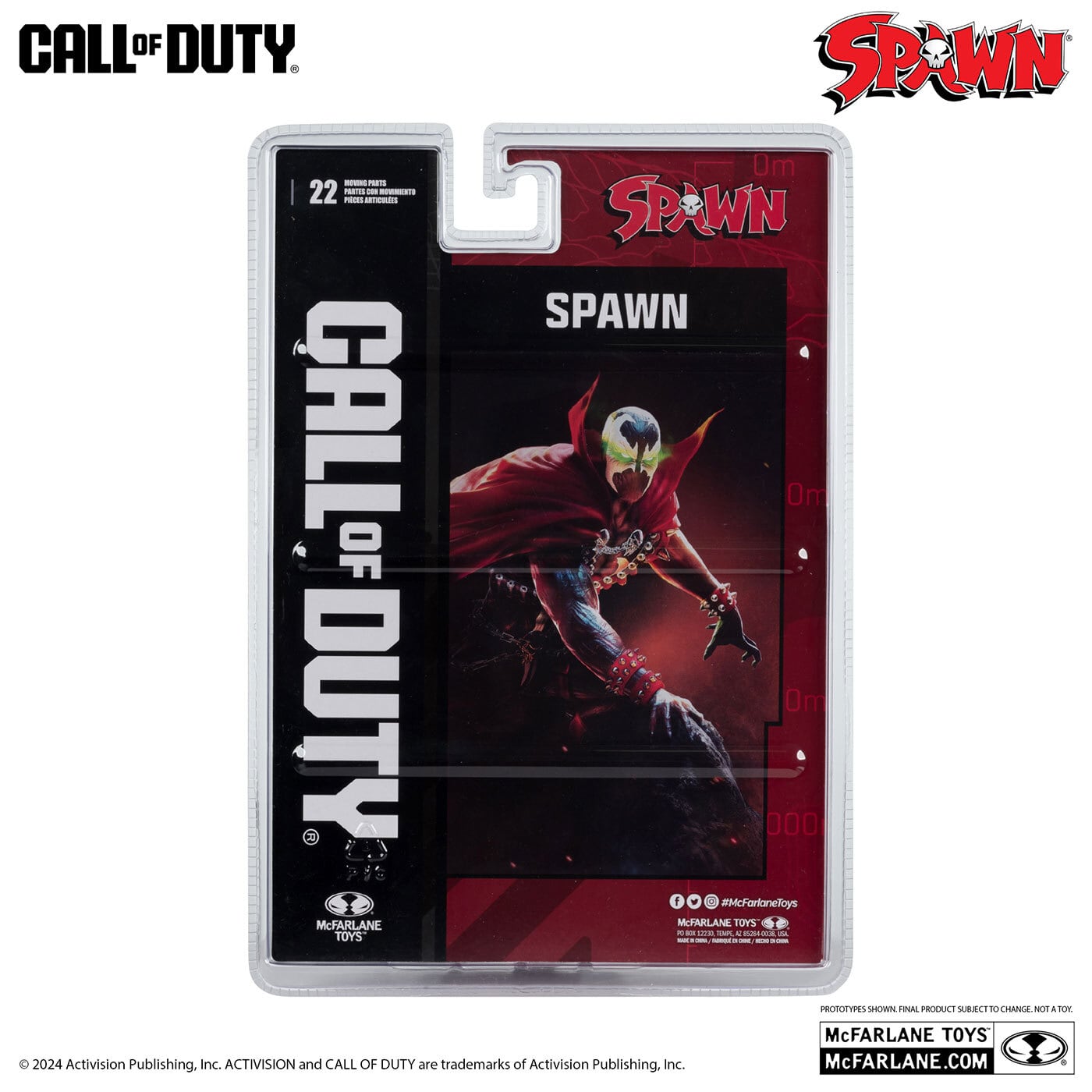 マクファーレン コール オブ デューティ スポーン 7インチ アクションフィギュア 開封