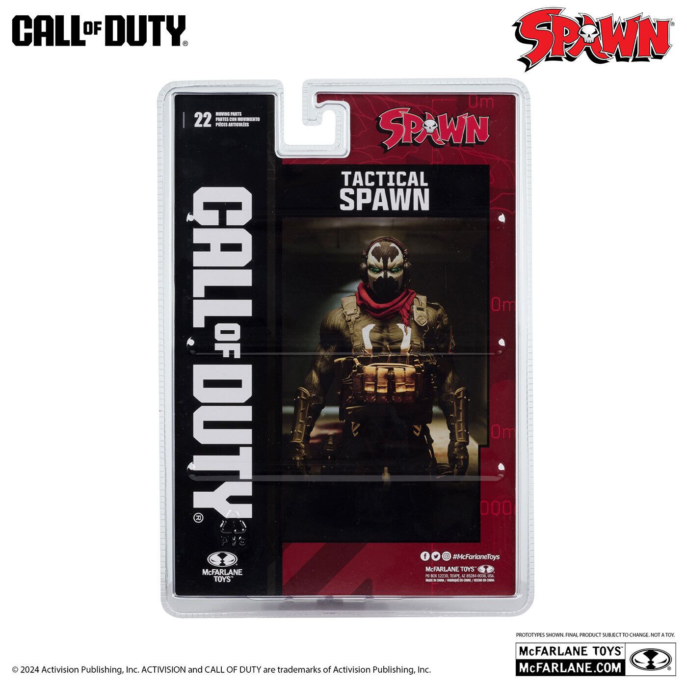 マクファーレン コール オブ デューティ タクティカル・スポーン 7インチ アクションフィギュア