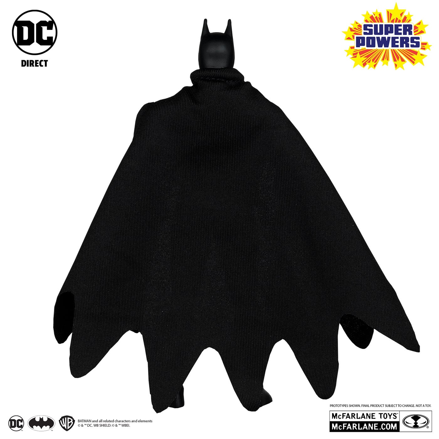 マクファーレン DCダイレクト DCスーパーパワーズ #39 バットマン (ブラック&グレースーツ) 4インチ アクションフィギュア 国内版 未開封