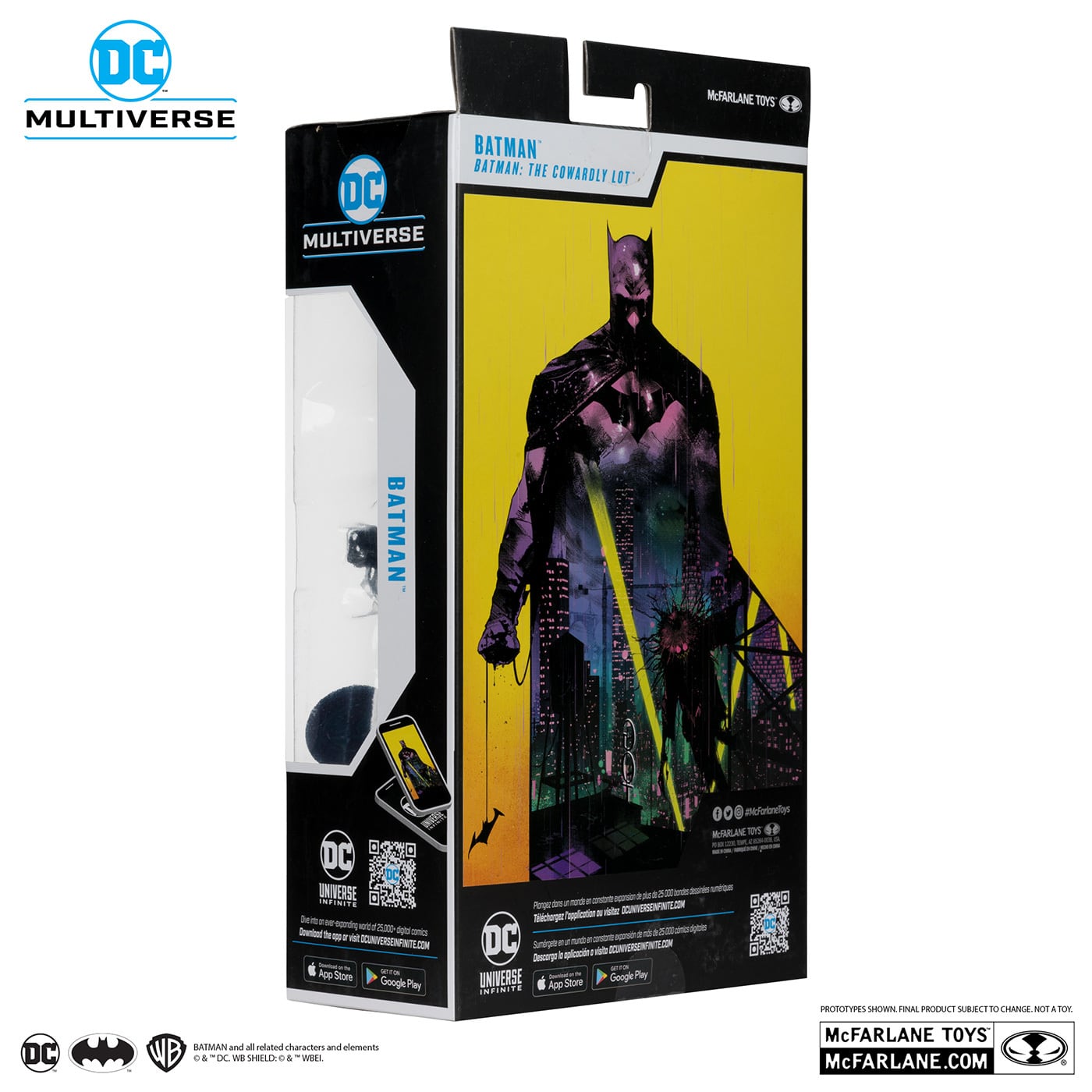 DC マルチバース Batman The Cowardly Lot #320 バットマン (レッド・プラチナム・エディション) 7インチ アクションフィギュア 国内版 未開封