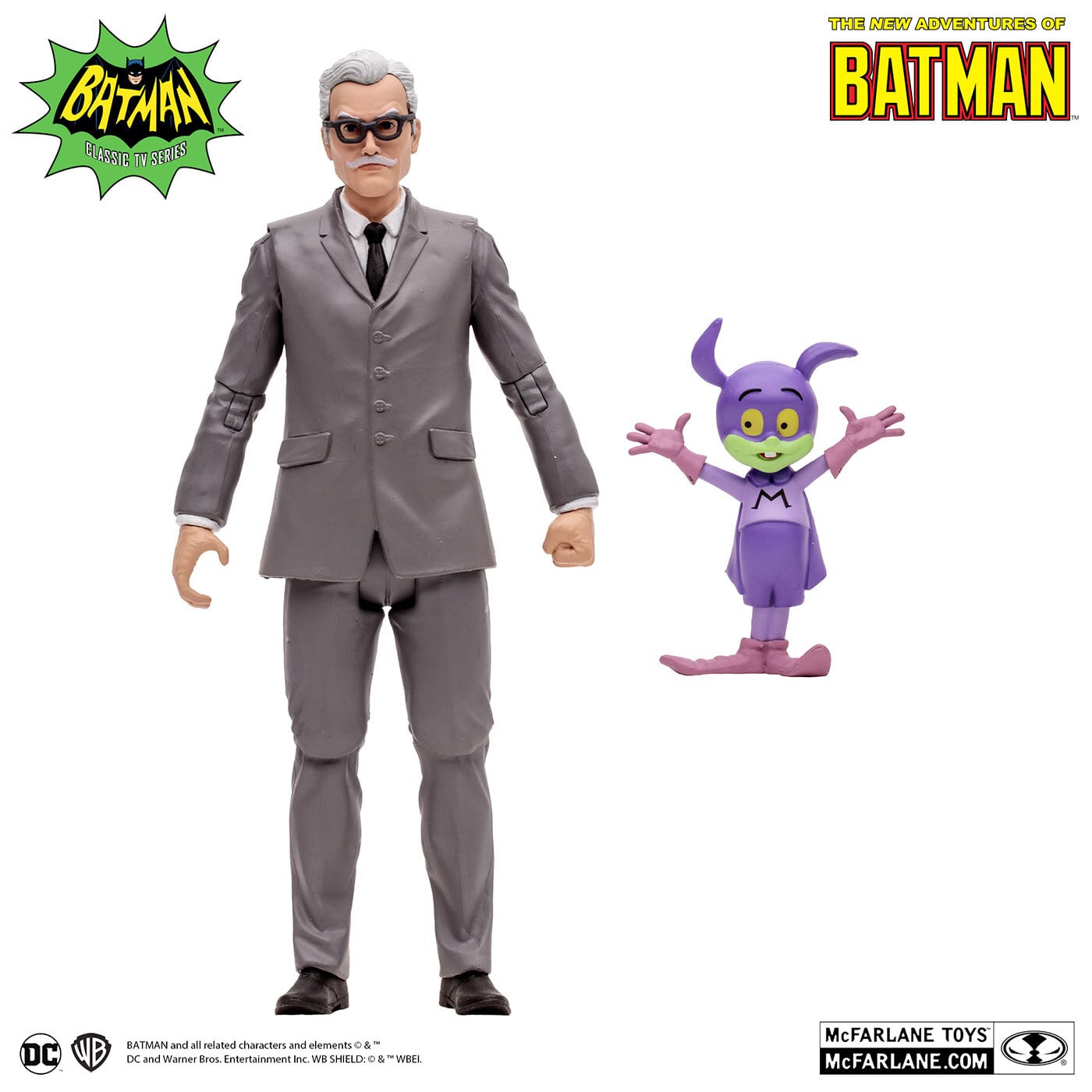 DCレトロ 電光石火バットマン #33 ゴードン本部長 6インチ アクションフィギュア 国内版 未開封