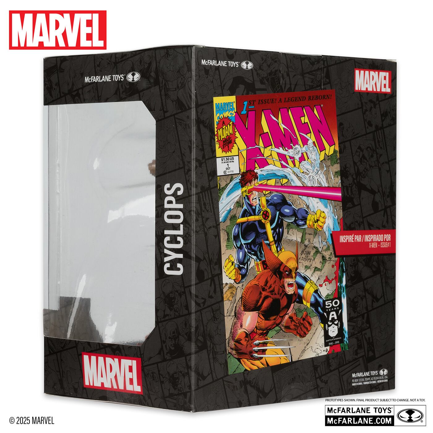 マクファーレン マーベル シーン・フィギュア #013 サイクロップス 1/10 スタチューフィギュア 未開封