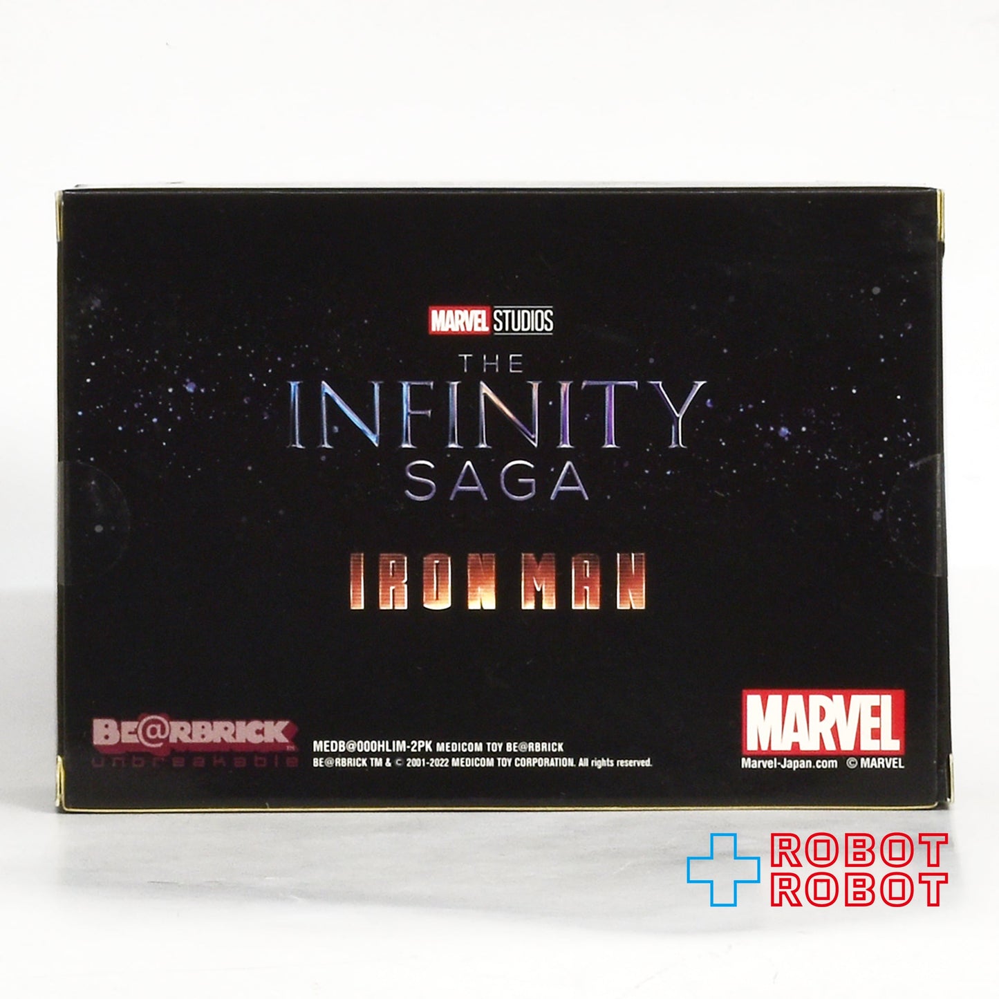 メディコム Happyくじ マーベル アイアンマン インフィニティ・サーガ BE@RBRICK ペアボックス賞 A ウォーマシン アイアン・パトリオット 未開封