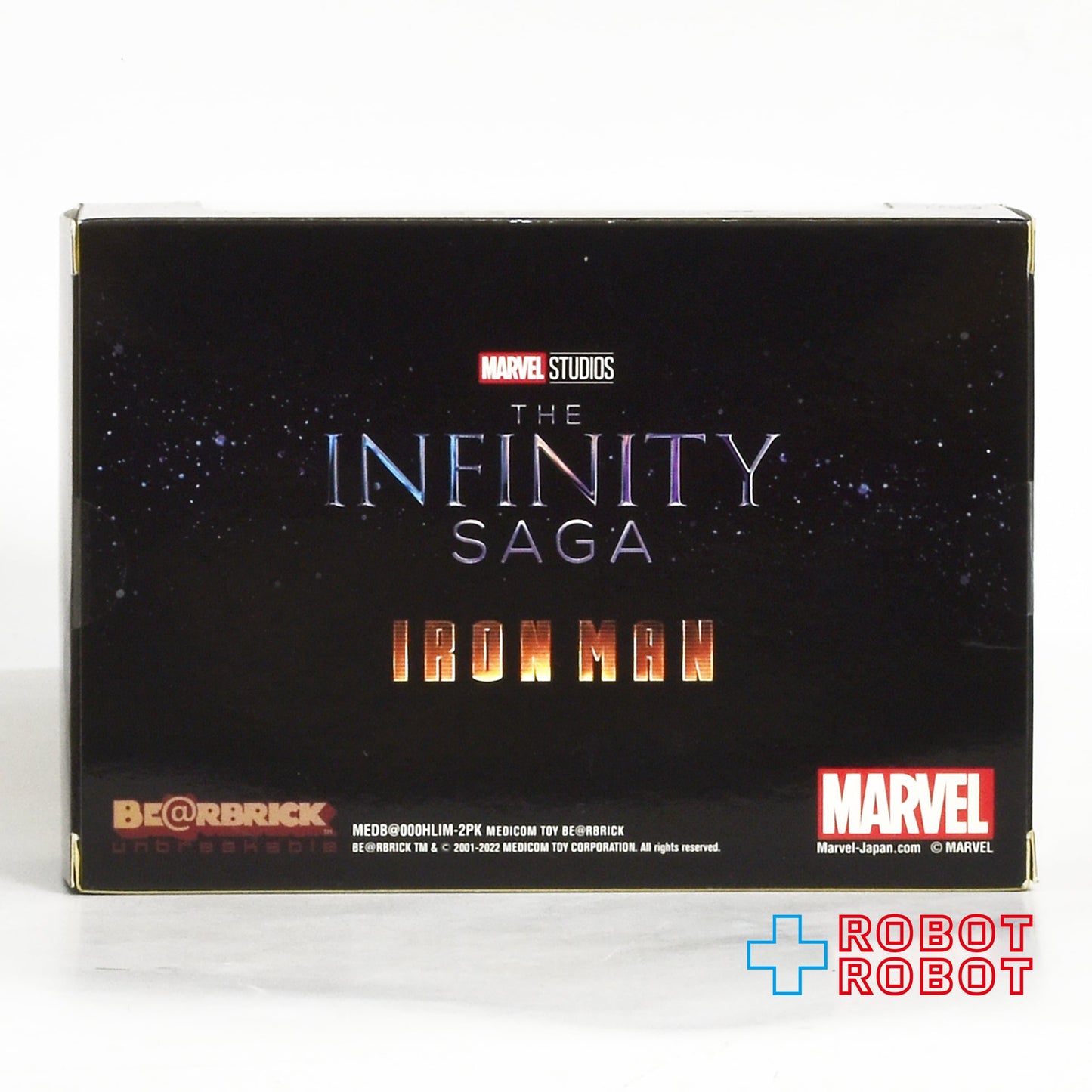 メディコム Happyくじ マーベル アイアンマン インフィニティ・サーガ BE@RBRICK ペアボックス賞 B ウォーマシン・マーク2 アイアン・レギオン 未開封