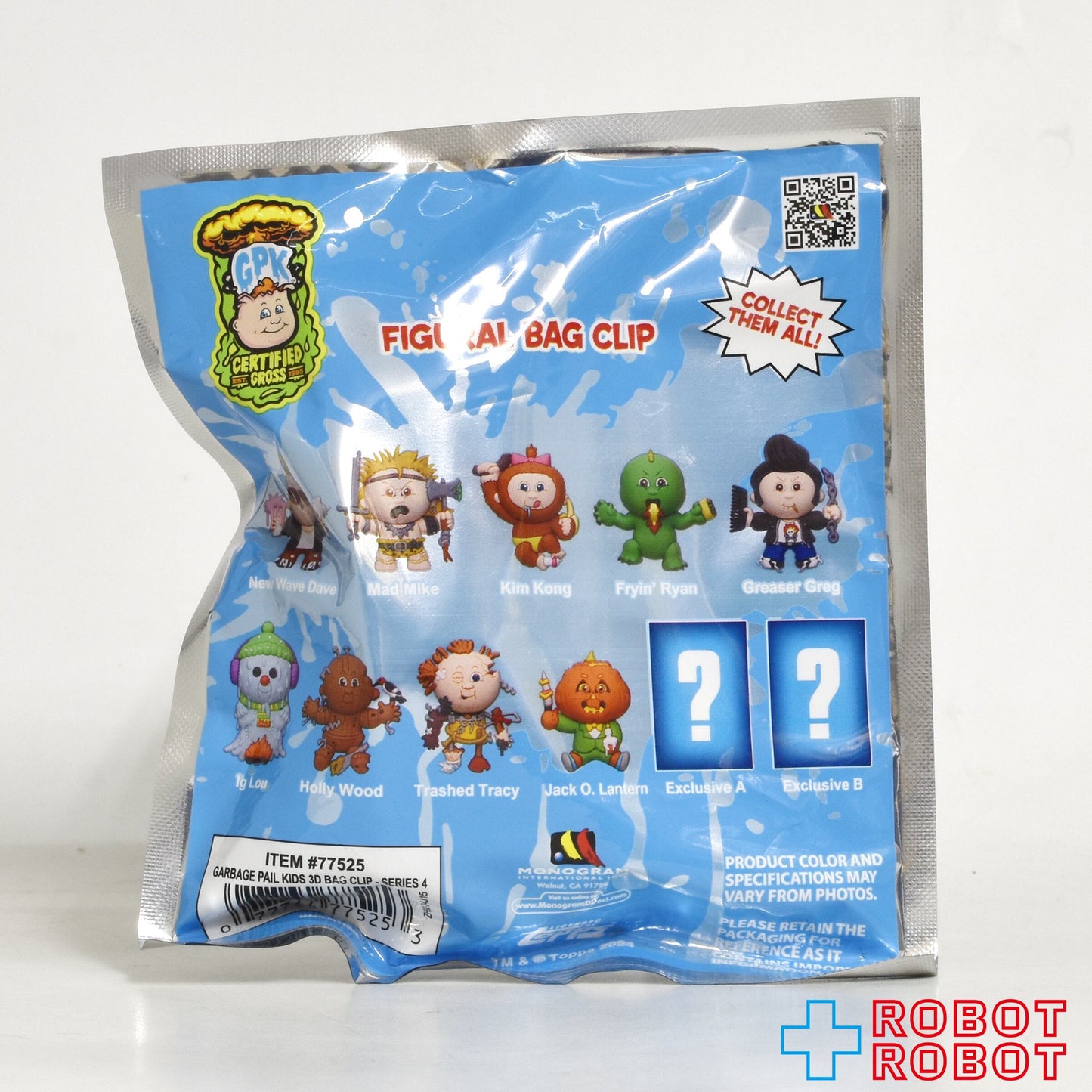 モノグラム フィギュラル バッグ クリップ GPK シリーズ4 1パック 未開封