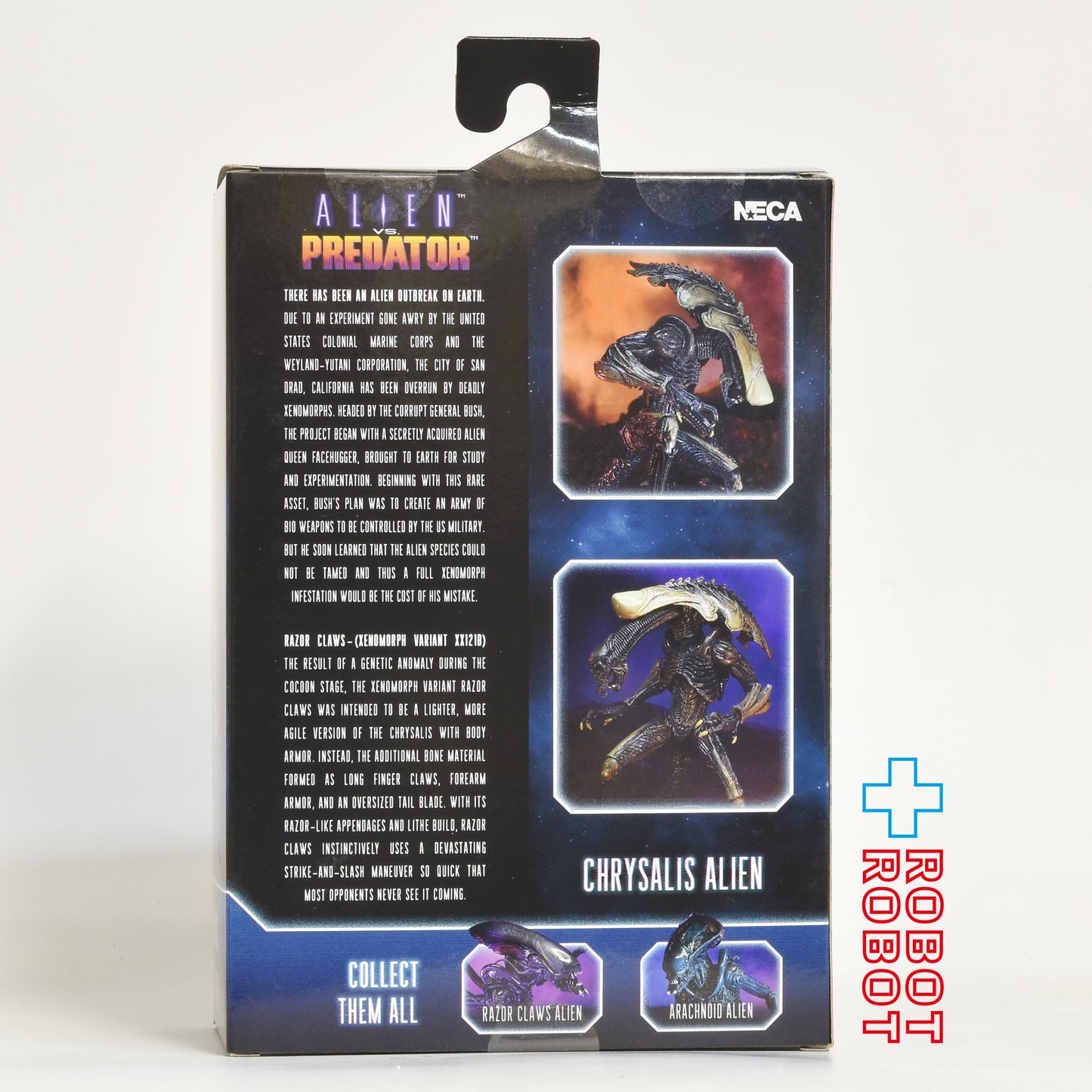 ネカ NECA エイリアン VS プレデター ムービー・デコ クリサリス・エイリアン 7インチ アクションフィギュア 開封