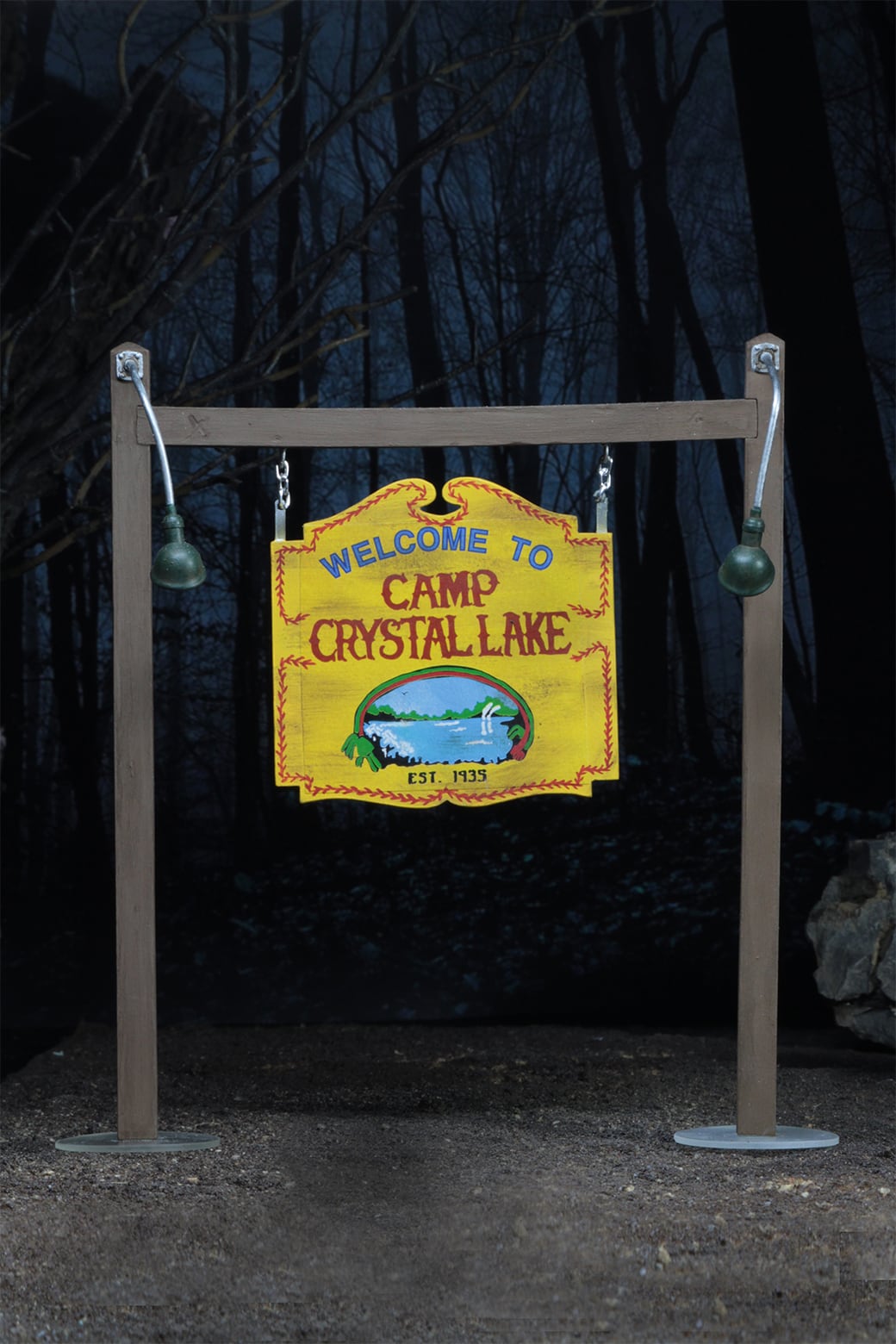 ネカ 13日の金曜日 7インチアクションフィギュア・シリーズ クリスタルレイク キャンプ アクセサリー パック 開封