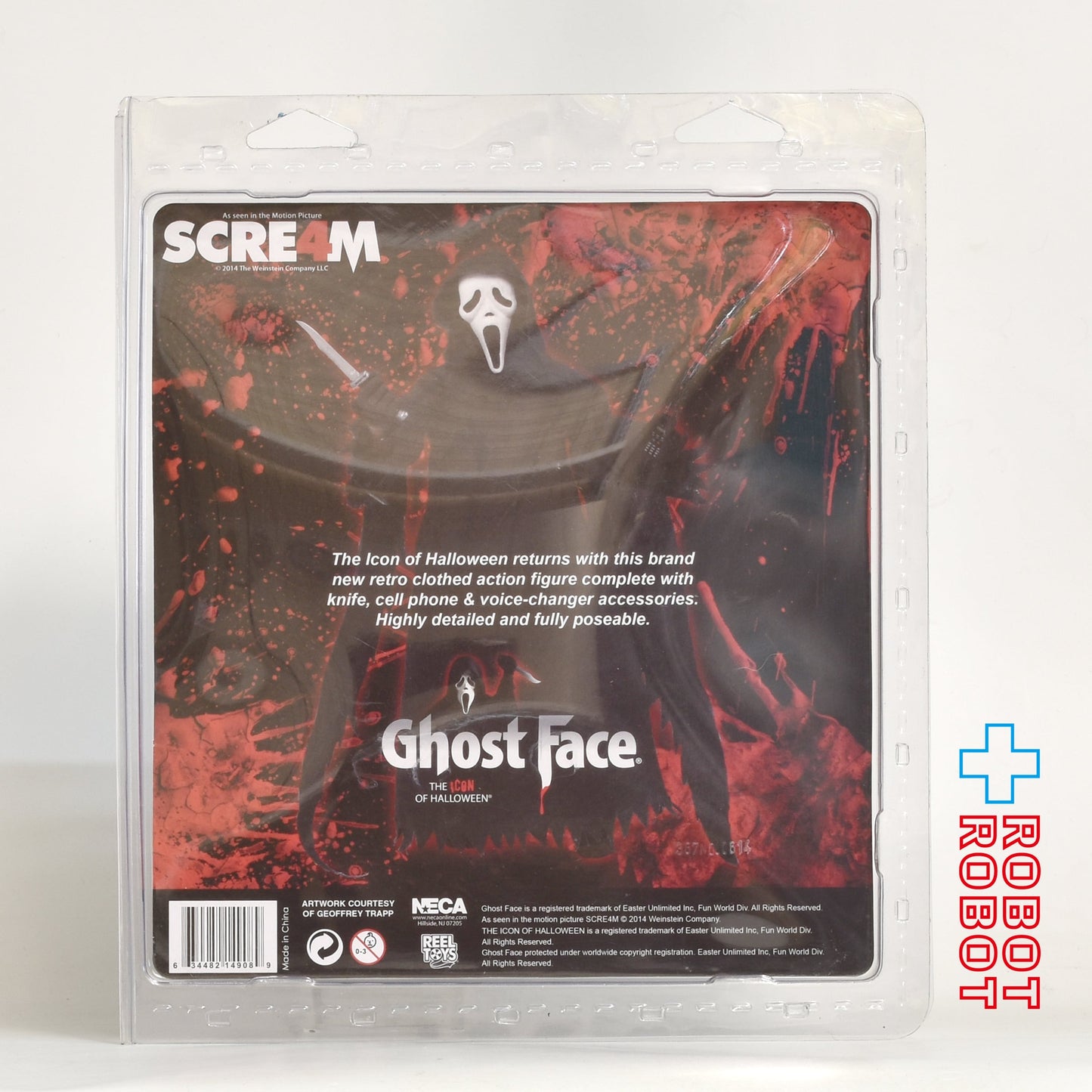 NECA スクリーム4 ネクスト・ジェネレーション ゴーストフェイス 8インチ アクションドール 未開封