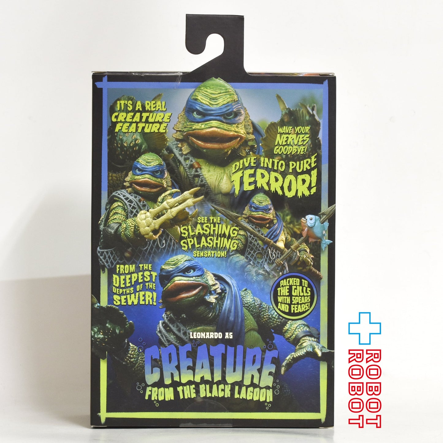 ネカ TMNT ティーンエイジ・ミュータント・ニンジャ・タートルズ ユニバーサル・モンスター レオナルド as ギルマン アルティメット 7インチ アクションフィギュア 開封箱入