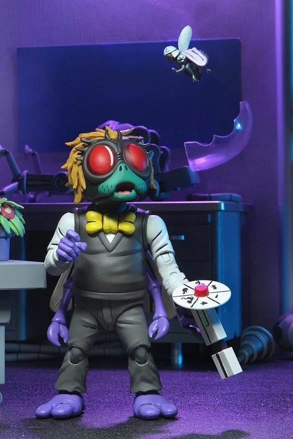 NECA ティーンエイジ・ミュータント・ニンジャ・タートルズ スプリンター & バクスター 2パック 7インチ アクションフィギュア 未開封