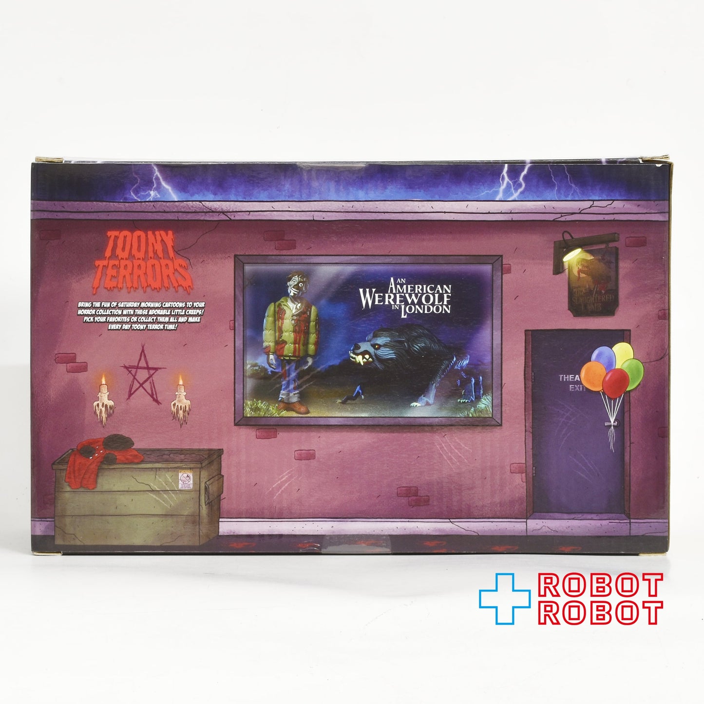 ネカ トゥーニーテラーズ スタイライズド 狼男 アメリカン デヴィッド・ケスラー & ジャック・グッドマン 2パック 6インチアクションフィギュア 未開封