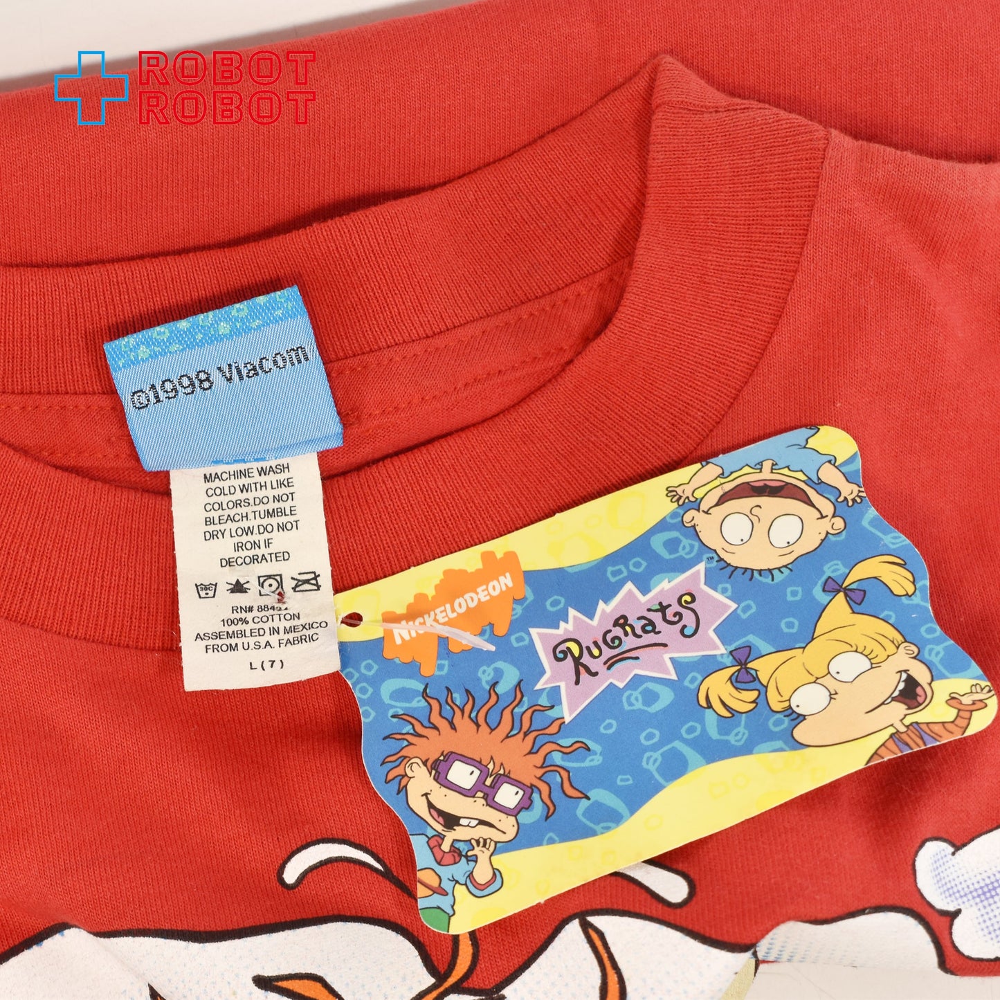 ニコロデオン ラグラッツ グラフィックTシャツ 90's USA製 キッズ Lサイズ