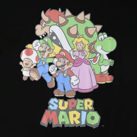 ニンテンドー スーパーマリオ グラフィック Tシャツ