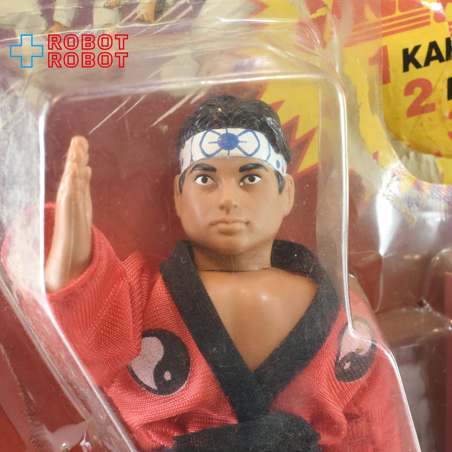 レムコ ベストキッド ( カラテキッド ) ダニエル w/ブレークアウェイ アイス アクションフィギュア 1986 台紙付開封品