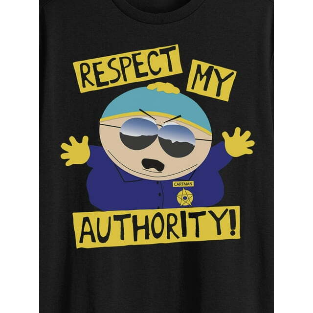 サウスパーク カートマン RESPECT MY AUTHORITY! グラフィック Tシャツ