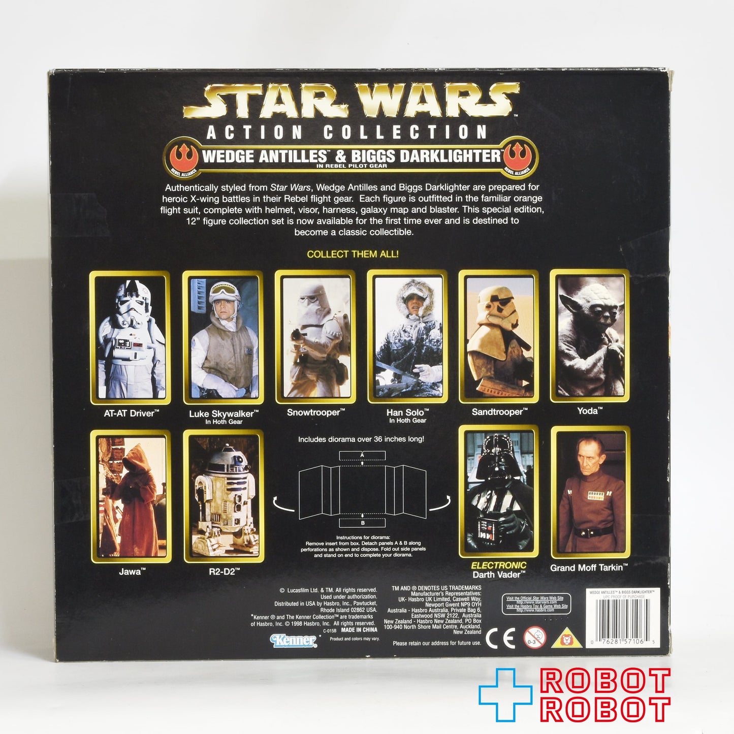 スター・ウォーズ アクションコレクション ウェッジ・アンティリーズ & ビッグス・ダークライター 12インチ アクションフィギュア 扉箱 未開封