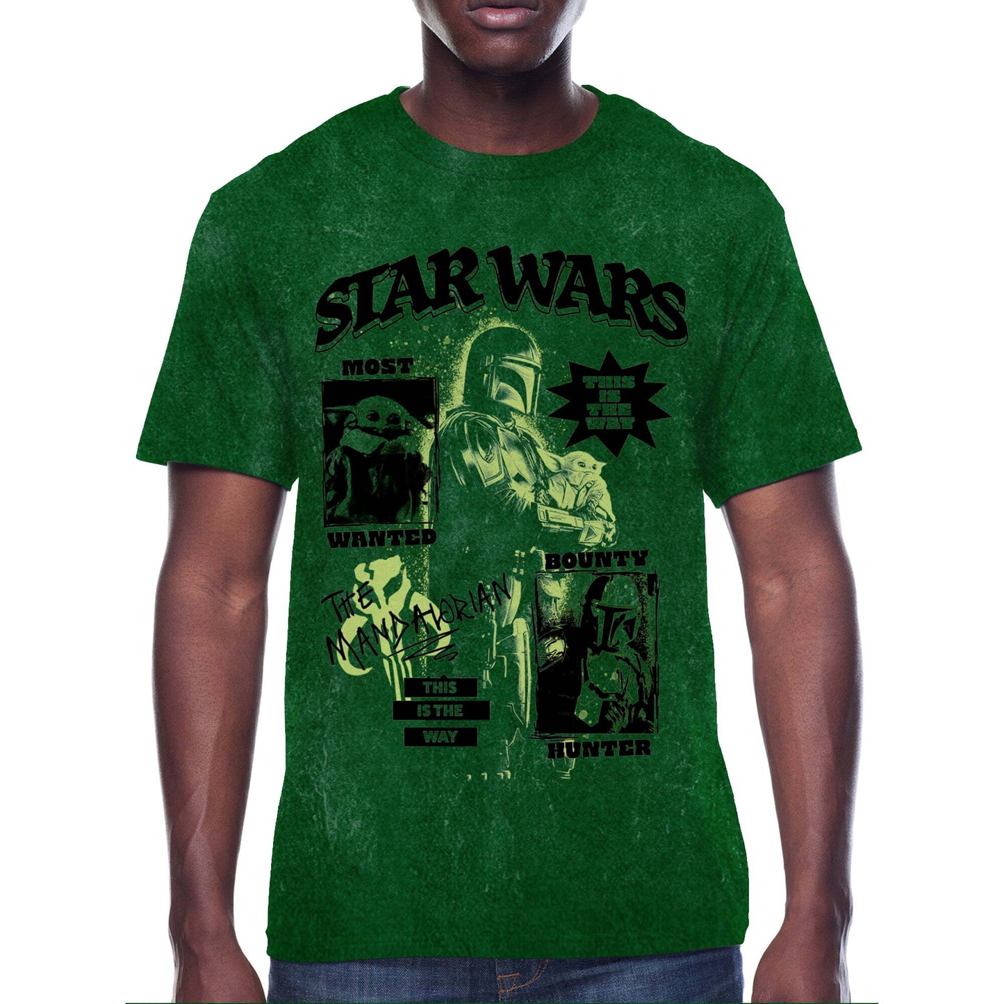 スターウォーズ ディスウェイコラージュ グラフィック Tシャツ