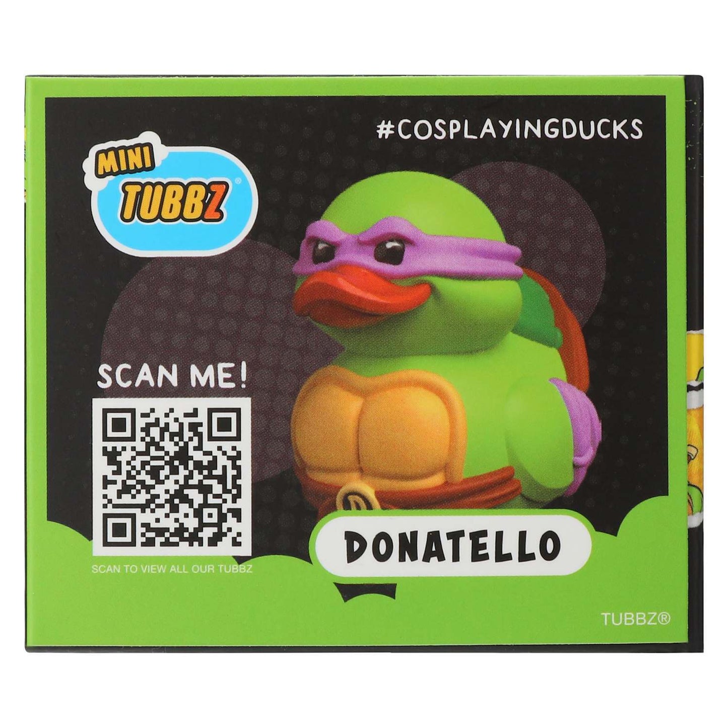 TUBBZ タートルズ TMNT ドナテロ コレクタブルダック ミニフィギュア 未開封