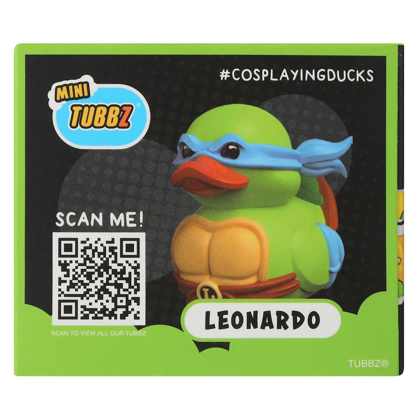 TUBBZ タートルズ TMNT レオナルド コレクタブルダック ミニフィギュア 未開封