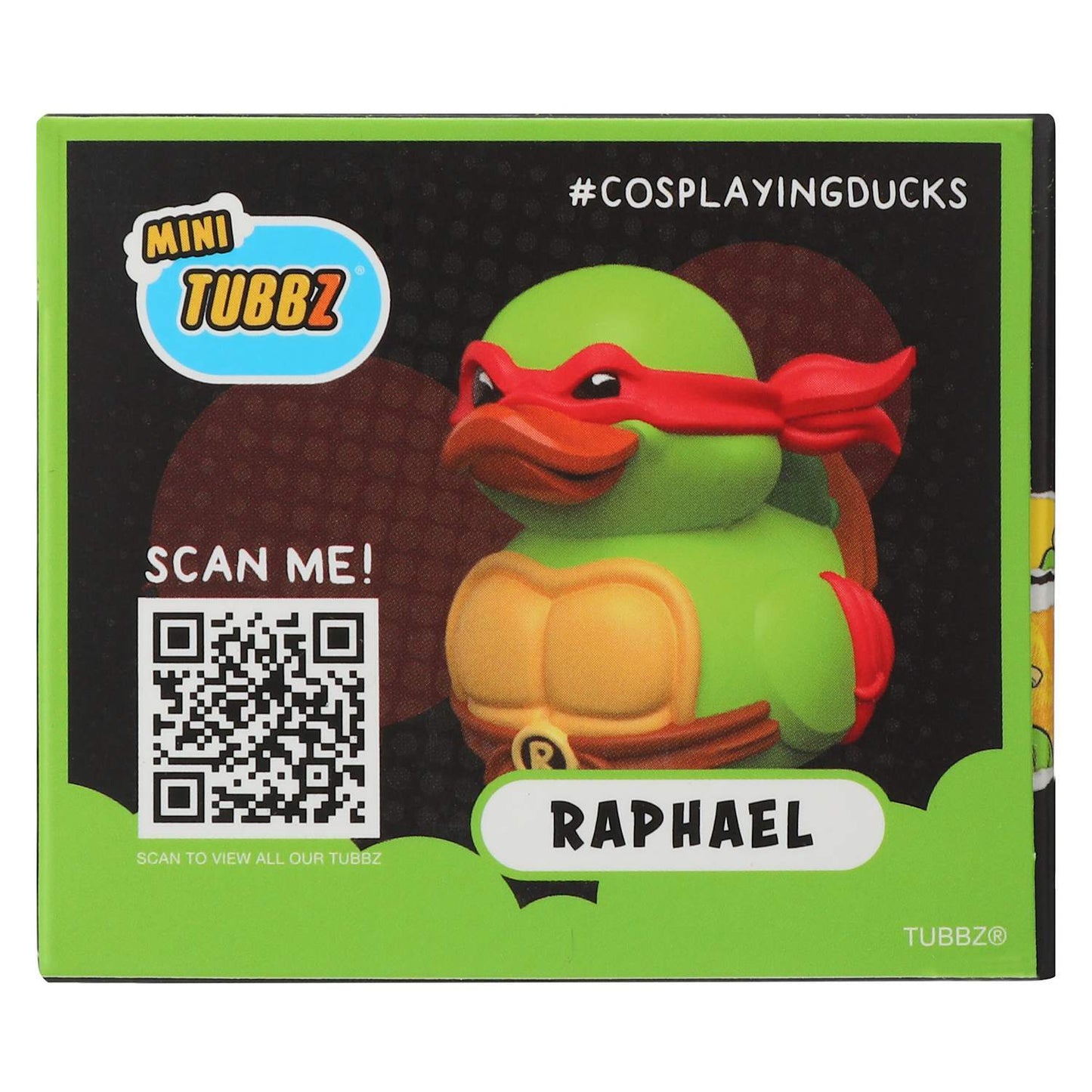 TUBBZ タートルズ TMNT ラファエロ コレクタブルダック ミニフィギュア 未開封