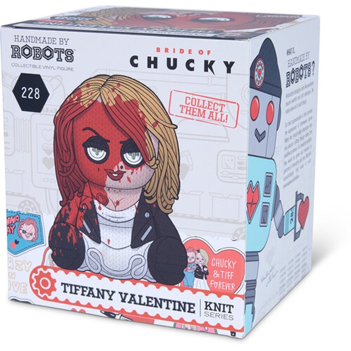 ザ・コープ ハンドメイド・バイ・ロボッツ #228 ブライド・オブ・チャッキー ティファニー 限定版 ブラッディver. ビニールフィギュア 未開封