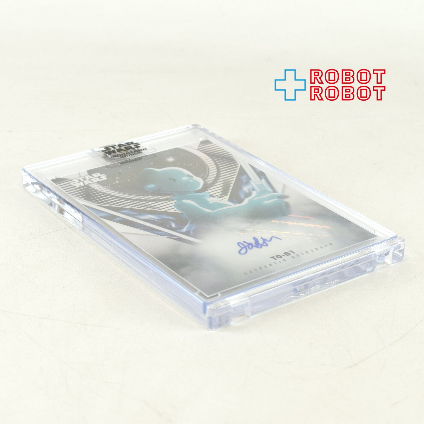 トップス スター・ウォーズ シグネチャーシリーズ ジェイデン・ウォルドマン as T0-B1(ティーオービーワン) オートグラフ カード 2023