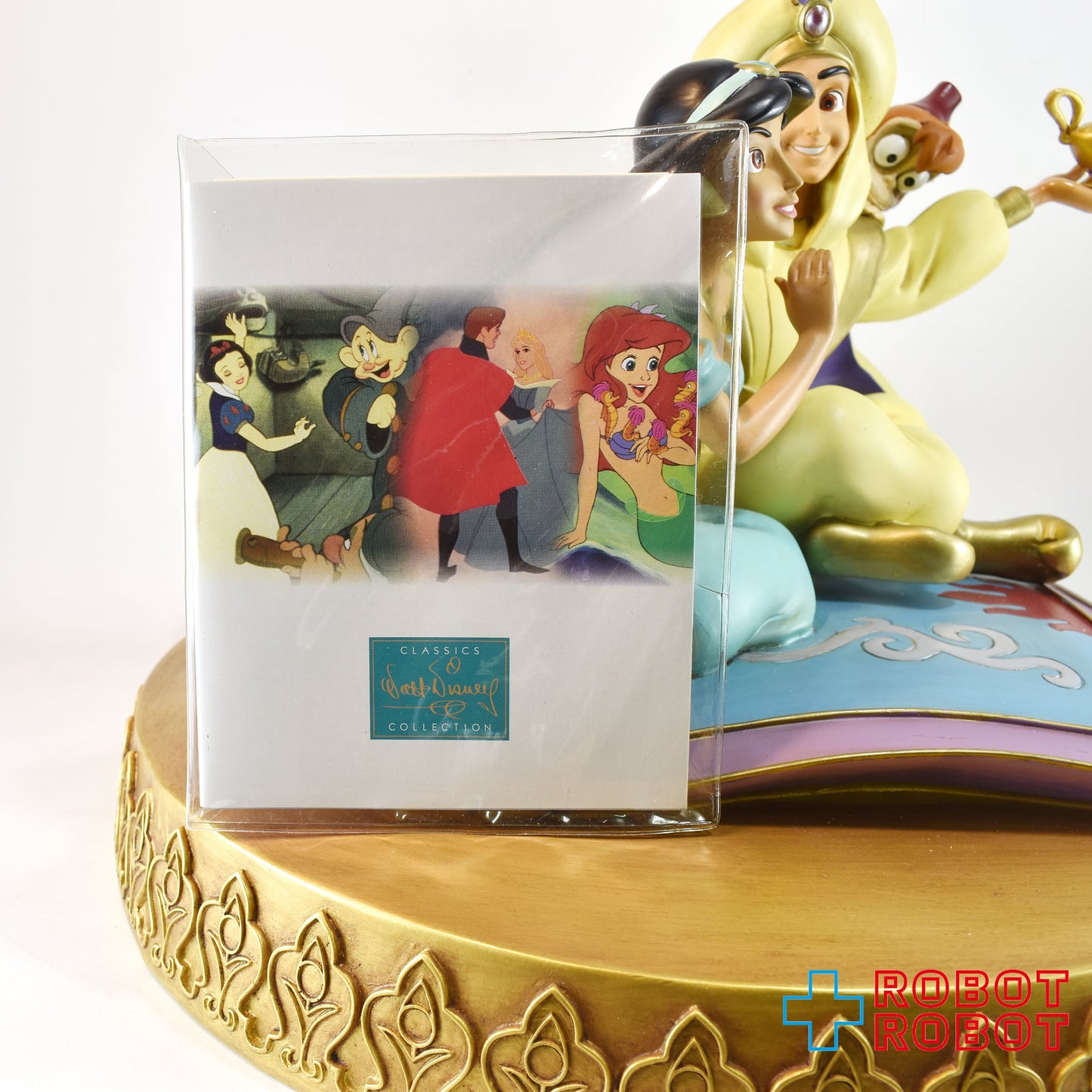 WDW Costa Alavezos アート・オブ・ディズニー アラジン & ジャスミン マジックカーペット 20周年記念 スタチュー 28センチ 箱なし ※店頭受取限定 発送不可