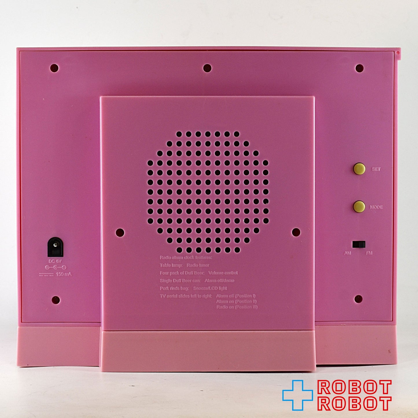 WESCO シンプソンズ ホーマー & バート トーキングラジオ アラームクロック 箱入 ※難有り