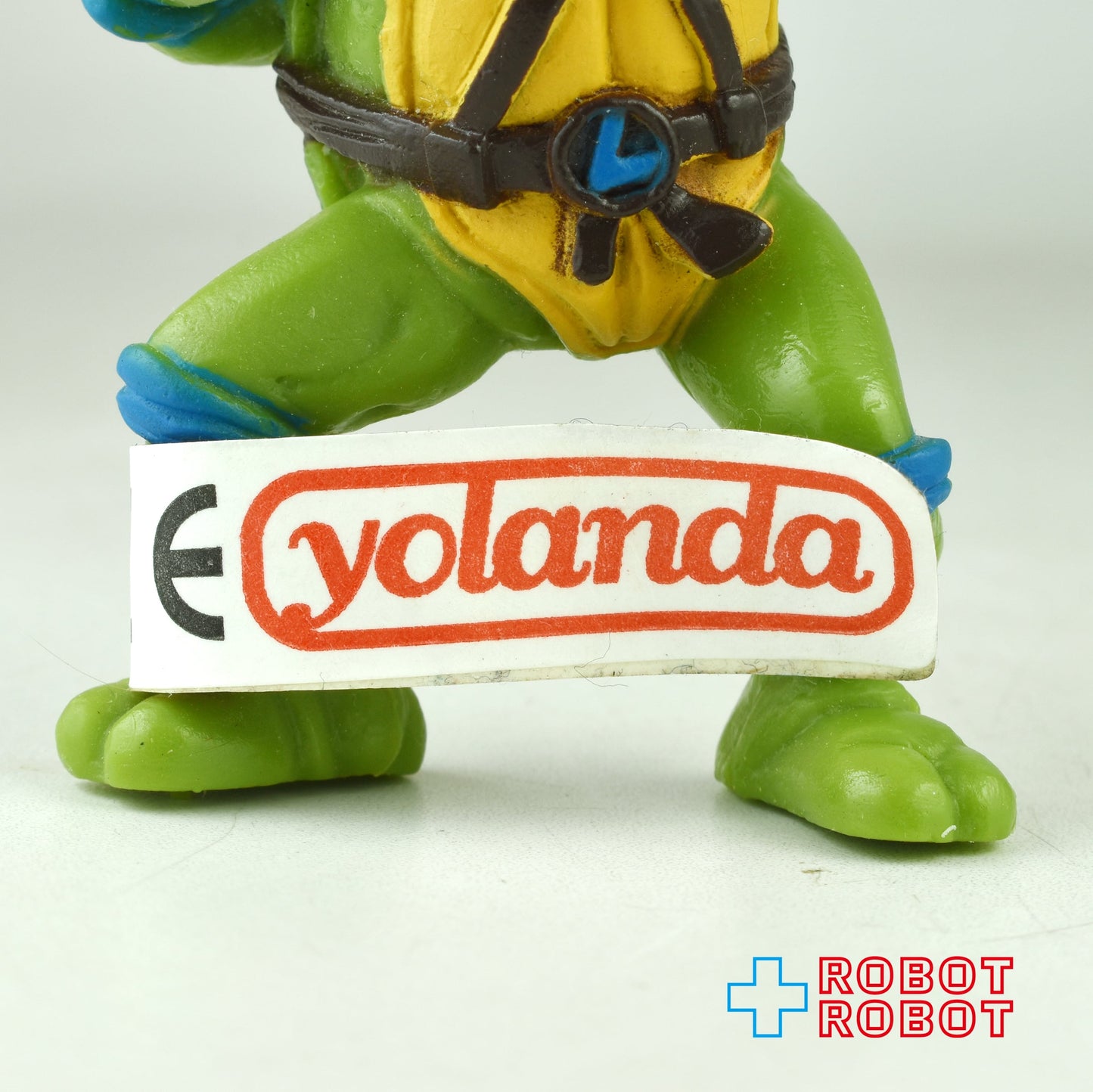 ニンジャ・タートルズ レオナルド PVCフィギュア ヨランダ社 紙タグ付き