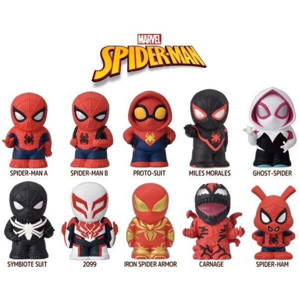 エンスカイ マーベル スパイダーマン ソフビパペットマスコット 未開封