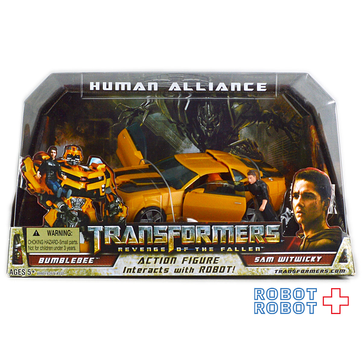 ハズブロ トランスフォーマー リベンジ ヒューマンアライアンス バンブルビー&サム