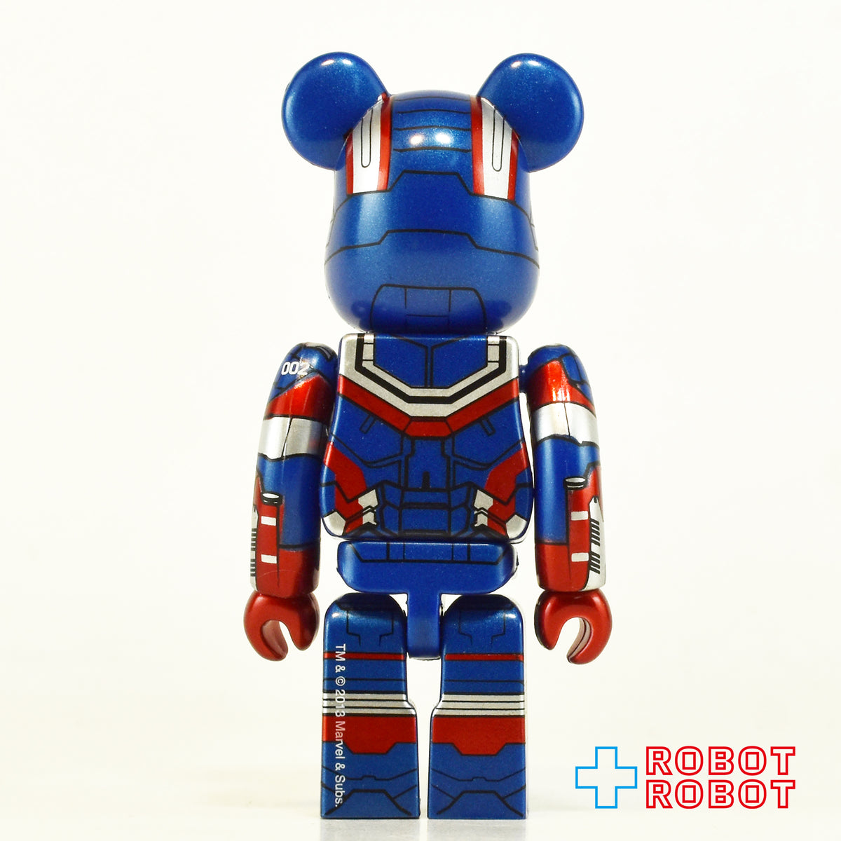 メディコム ベアブリック BE@RBRICK 100% アイアンマン3 アイアン・パトリオット 開封美品 4号店商品