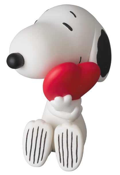 メディコム UDF ピーナッツ シリーズ7 スヌーピー w/ ハート ビニールフィギュア 未開封