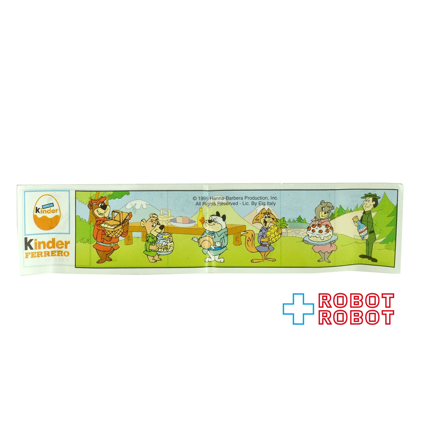 キンダーサプライズ ハンナ・バーベラ ヨギ・ベア シンディ フィギュア 1995