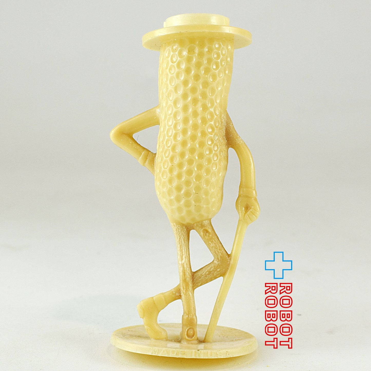 ミスター・ピーナッツ プラスチック ソルト&ペッパー ベージュ ※帽子欠品