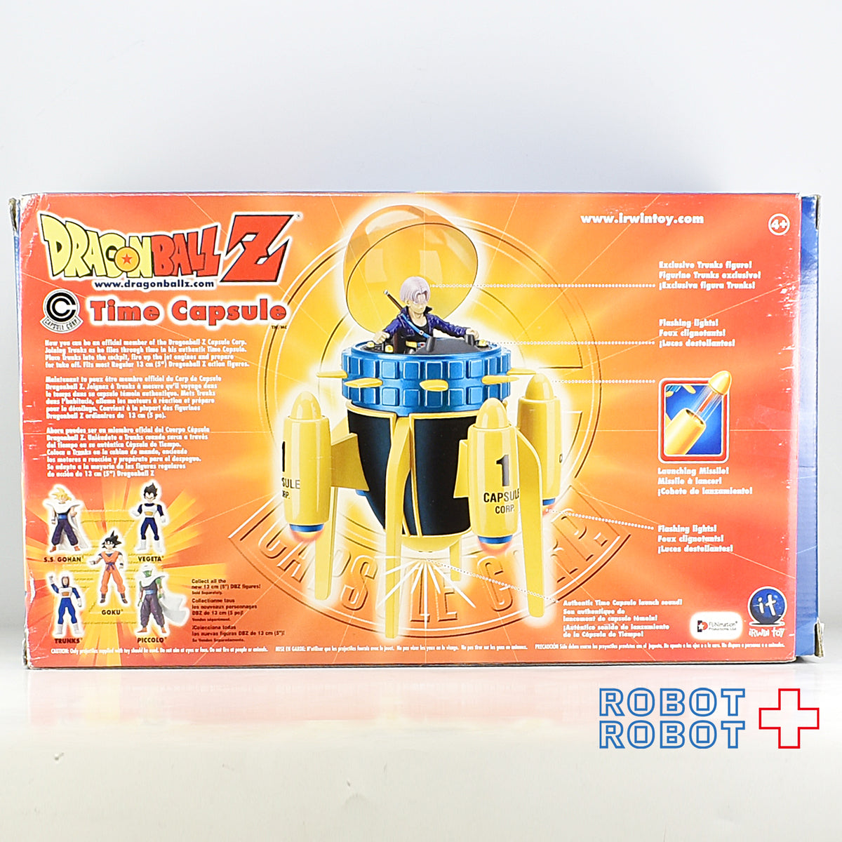 ドラゴンボール DBZ タイムカプセル トランクスフィギュア付
