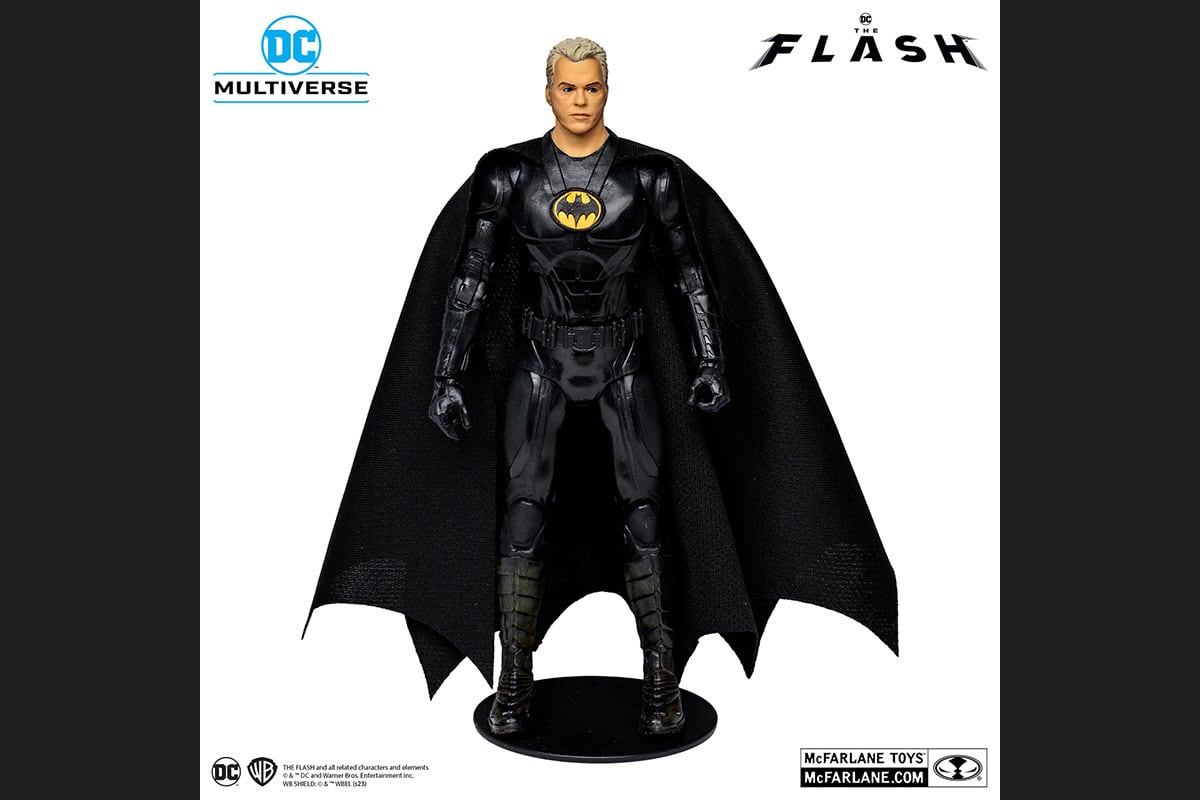 DC マルチバース 7インチ・アクションフィギュア #221 バットマン(マルチバース/マスクなし)映画『ザ・フラッシュ』 国内版 未開封